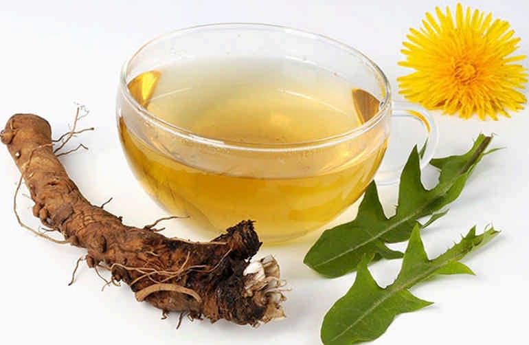 Противовоспалительный и похудательный чай из корня одуванчика