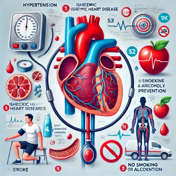 Гипертония, ишемическая болезнь сердца и инсульты